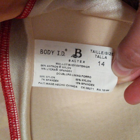 4/$20 | Baltex Tropical Flower Design One Piece Halterneck Swimsuit - Picture 5 of 5